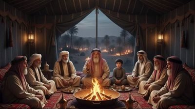 احد شيوخ القبائل