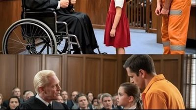 طفلة وقفت أمام القاضي المقعَد وقالت أطلقوا أبي… وسأجعلكم ترونه يمشي