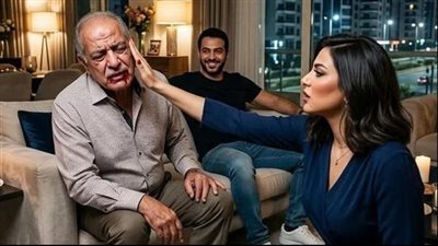 ابوها قدام جوزها