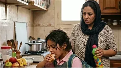 بنتي بترجع جعانة من المدرسة كل يوم حكايات نور محمد