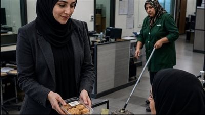 زميلتي في العمل تُحضر لي كليجة عراقية كل يوم