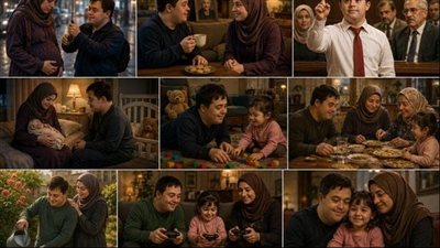 تزوجتُ رجلًا مصابًا بمتلازمة داون من أجل ماله... لكن ما فعله يوم وقفت عائلته ضدي غيّر حياتي كلها!