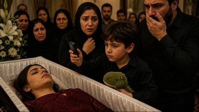 قبل إغلاق النعش بثوانٍ... ابنها الصغير كشف السر الذي أخفته!
