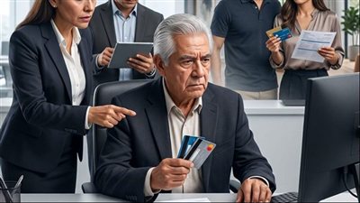 ابنى لغى كل كروت البنك