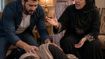 حماتي لما ضرتي تتعب
