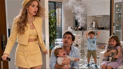 جوزي وعد يقعد ولاد أخته عندنا أسبوعين ج 2 حكـايات مني السيد